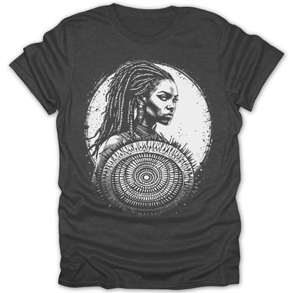Warrior Woman Tribal Tee - Zion Threadz