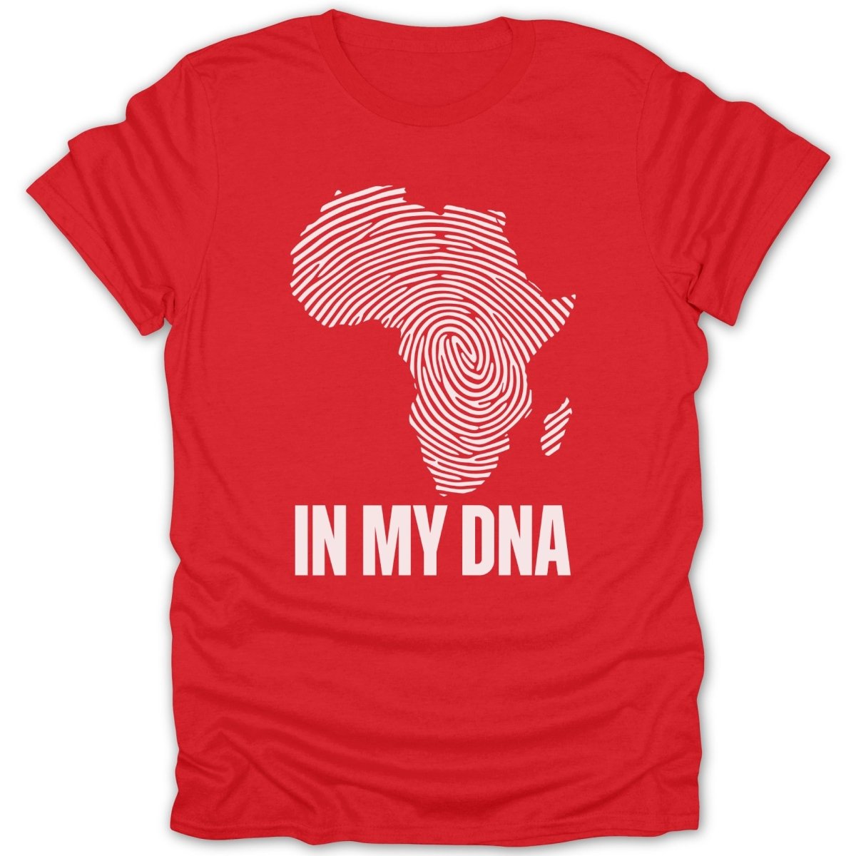 In My DNA Africa Map Tee - Zion Threadz