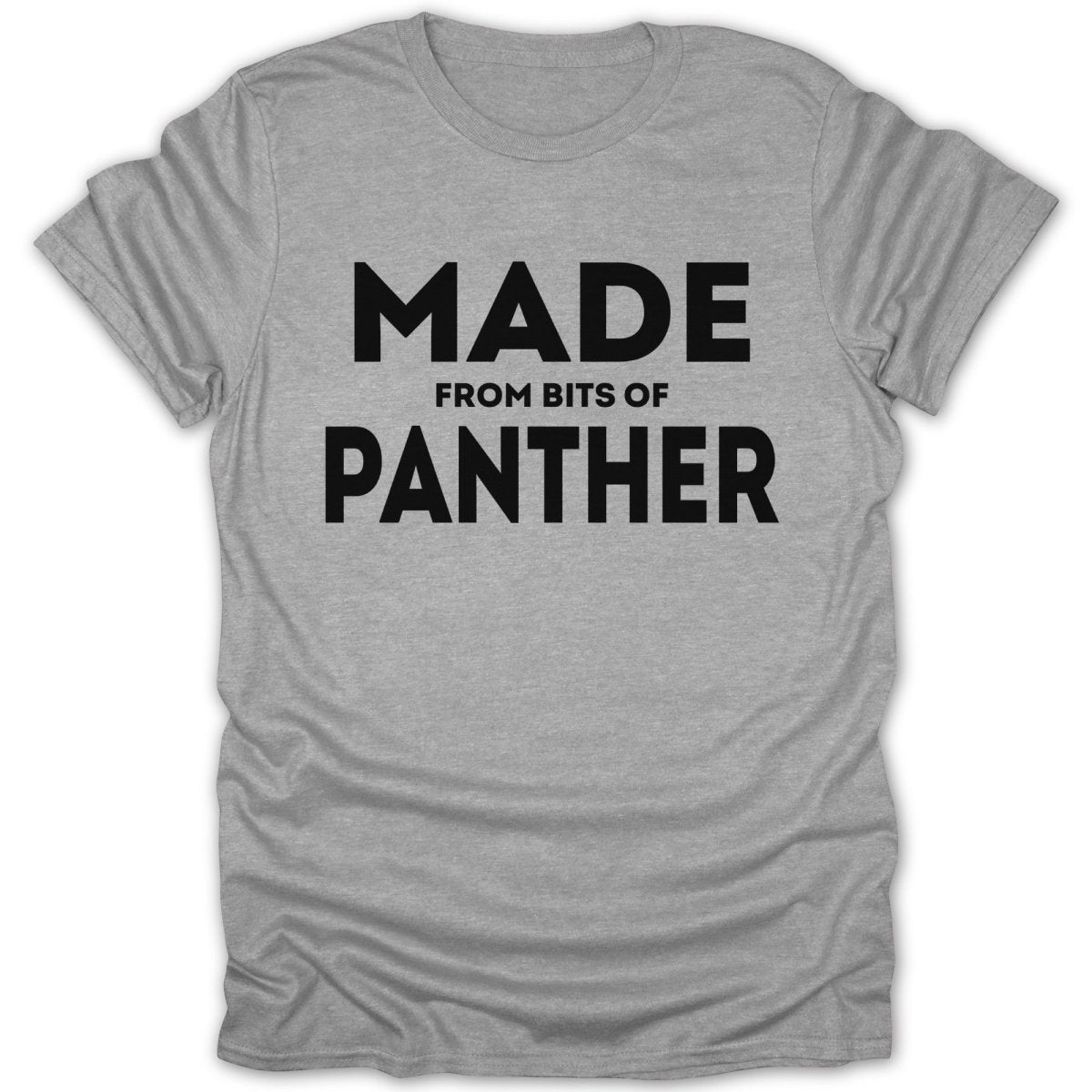 Made From Bits Of Panther Tee - Zion Threadz