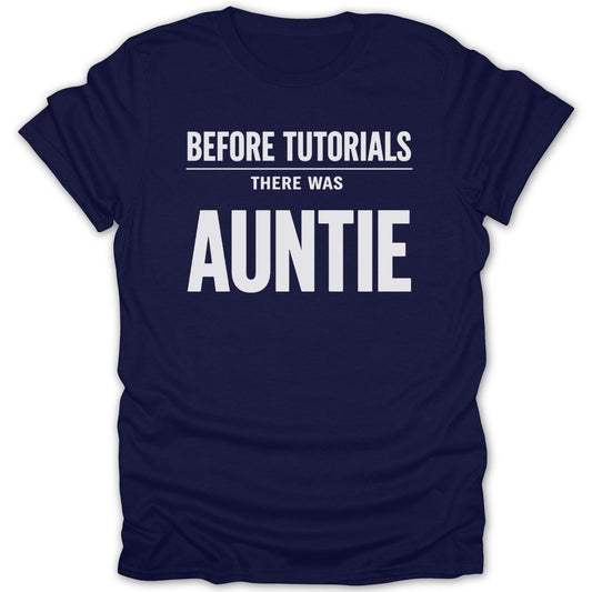Auntie Tutorial Tee - Zion Threadz