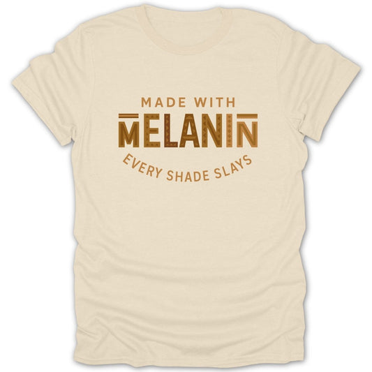 Made With Melanin Tee - Zion Threadz