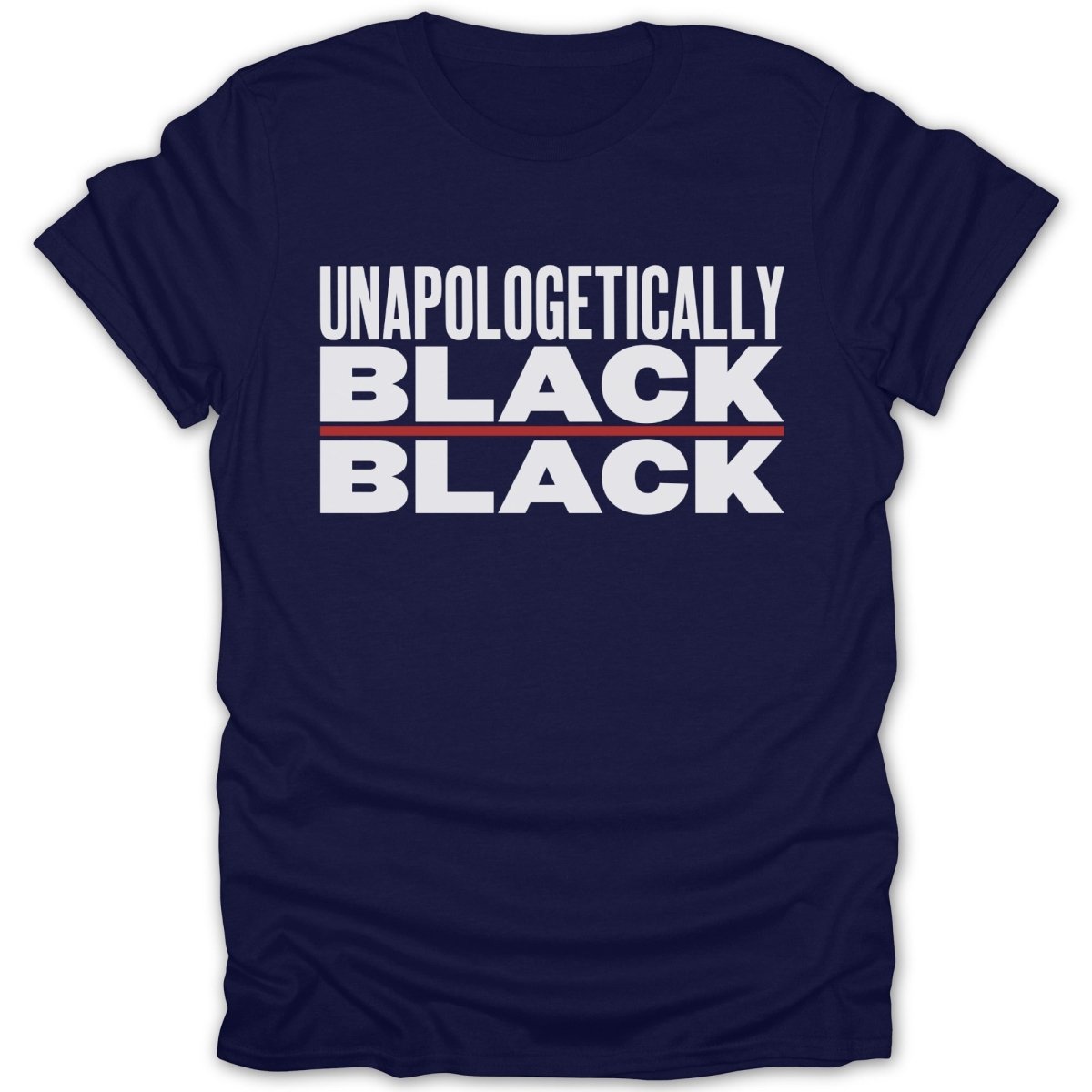 Unapologetically Black Black Tee - Zion Threadz