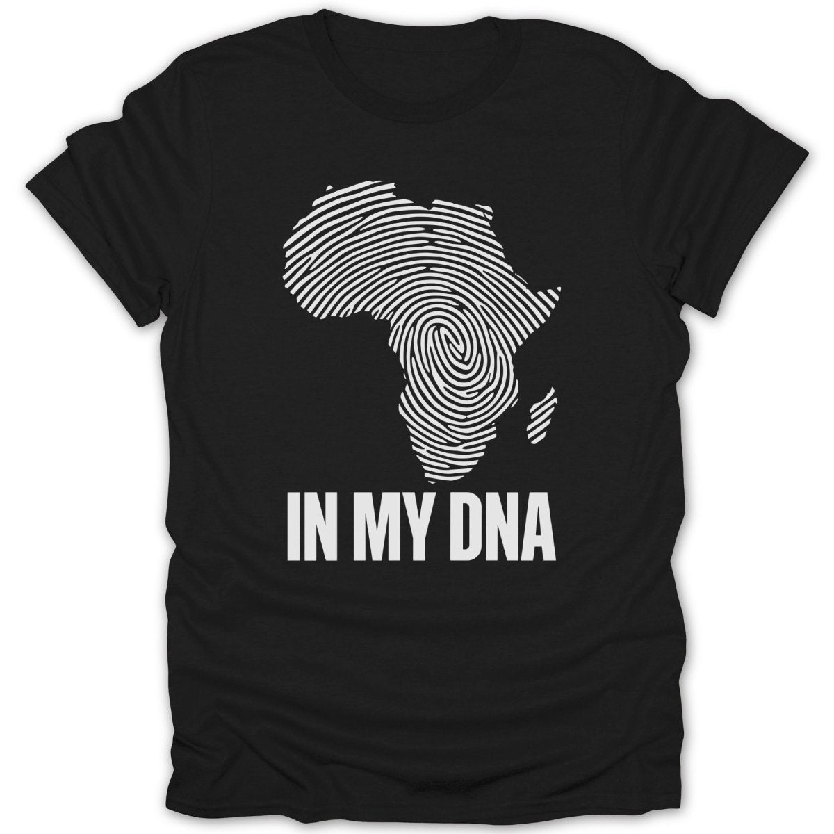 In My DNA Africa Map Tee - Zion Threadz