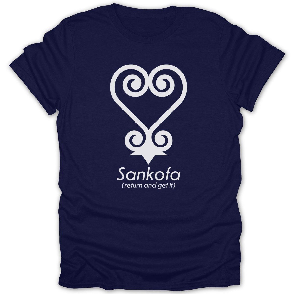 Adinkra Sankofa Symbol Tee - Zion Threadz