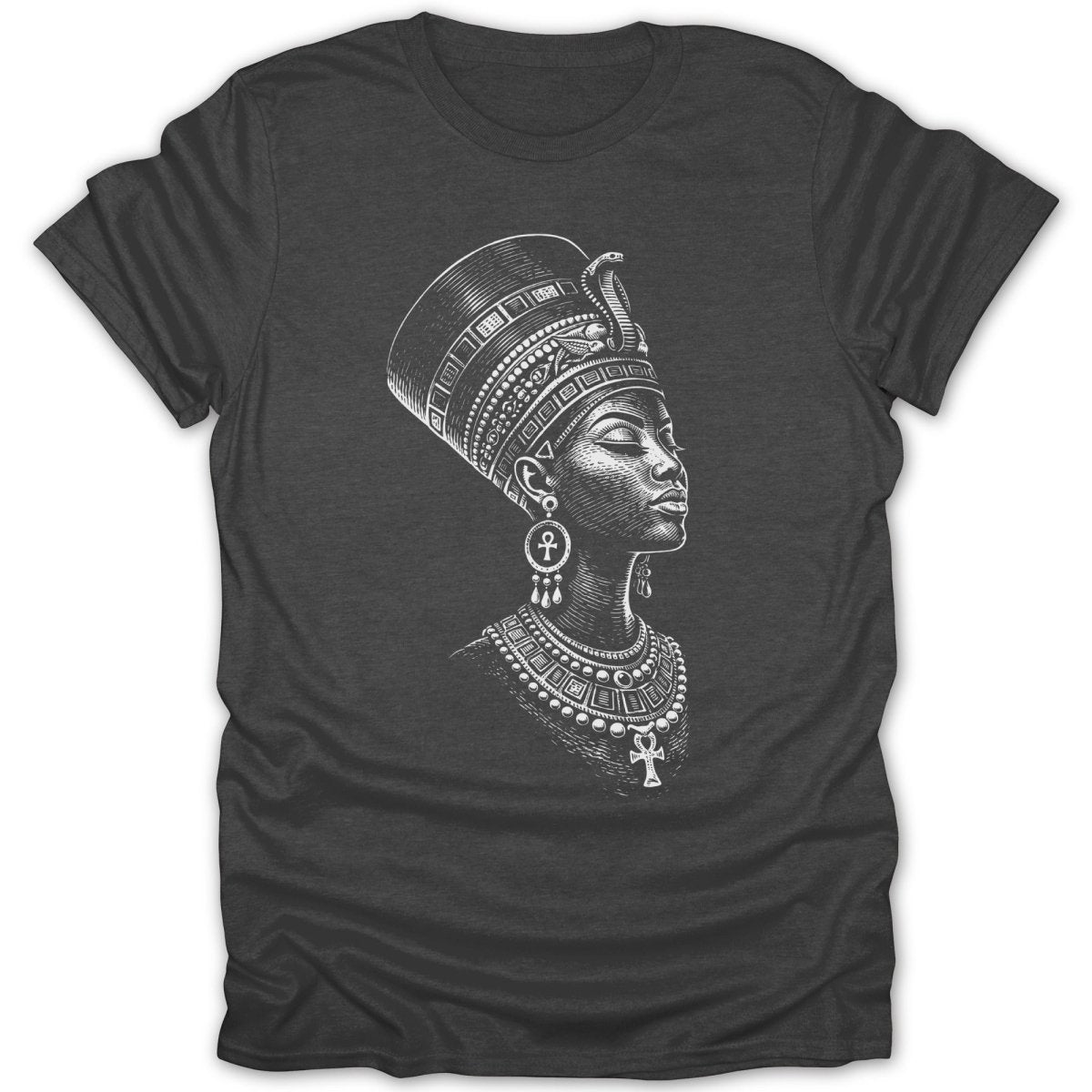 Nefertiti Empress Engraving Tee - Zion Threadz