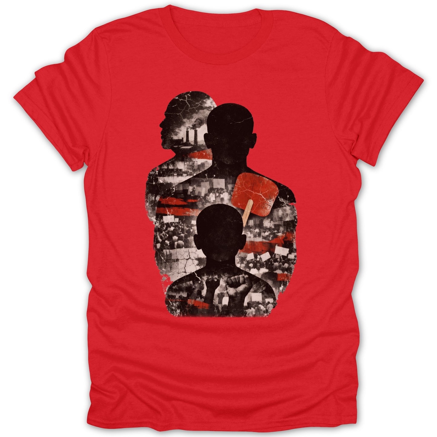 Striking Revolution Artwork Men's T-Shirt Ends Revolt