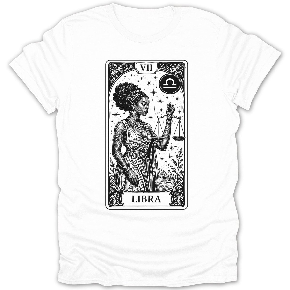 Libra Zodiac Tee - Zion Threadz
