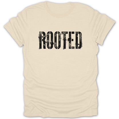 Rooted Distressed Tee - Zion Threadz