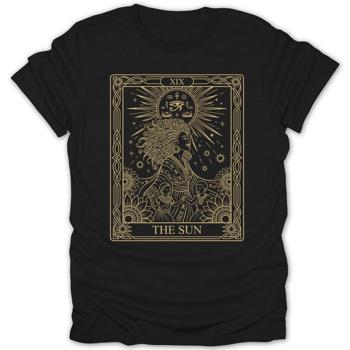 The Sun Tarot Card Tee - Zion Threadz