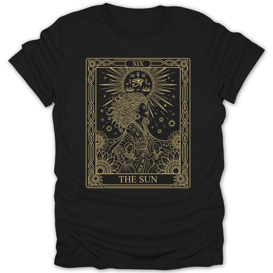 The Sun Tarot Card Tee - Zion Threadz