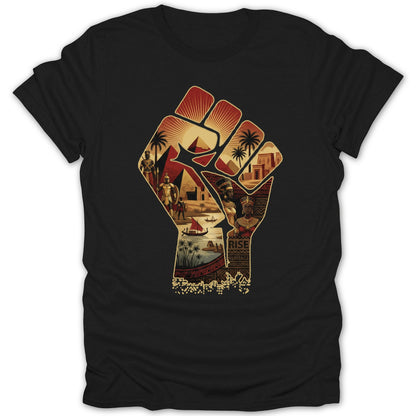 Rise African Heritage Fist Design T-Shirt product