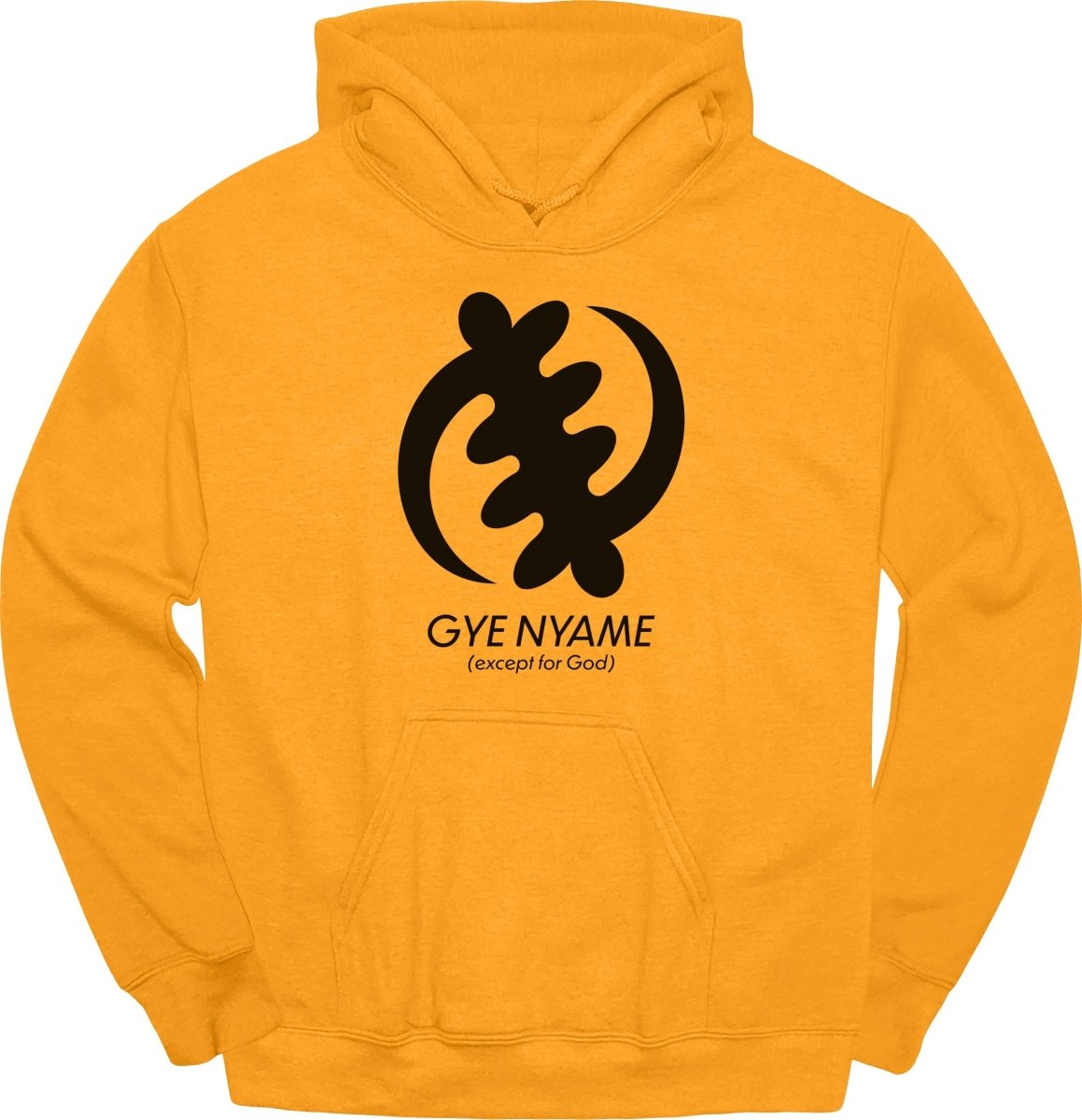 Adinkra Gye Nyame Except For God Hoodie - Zion Threadz