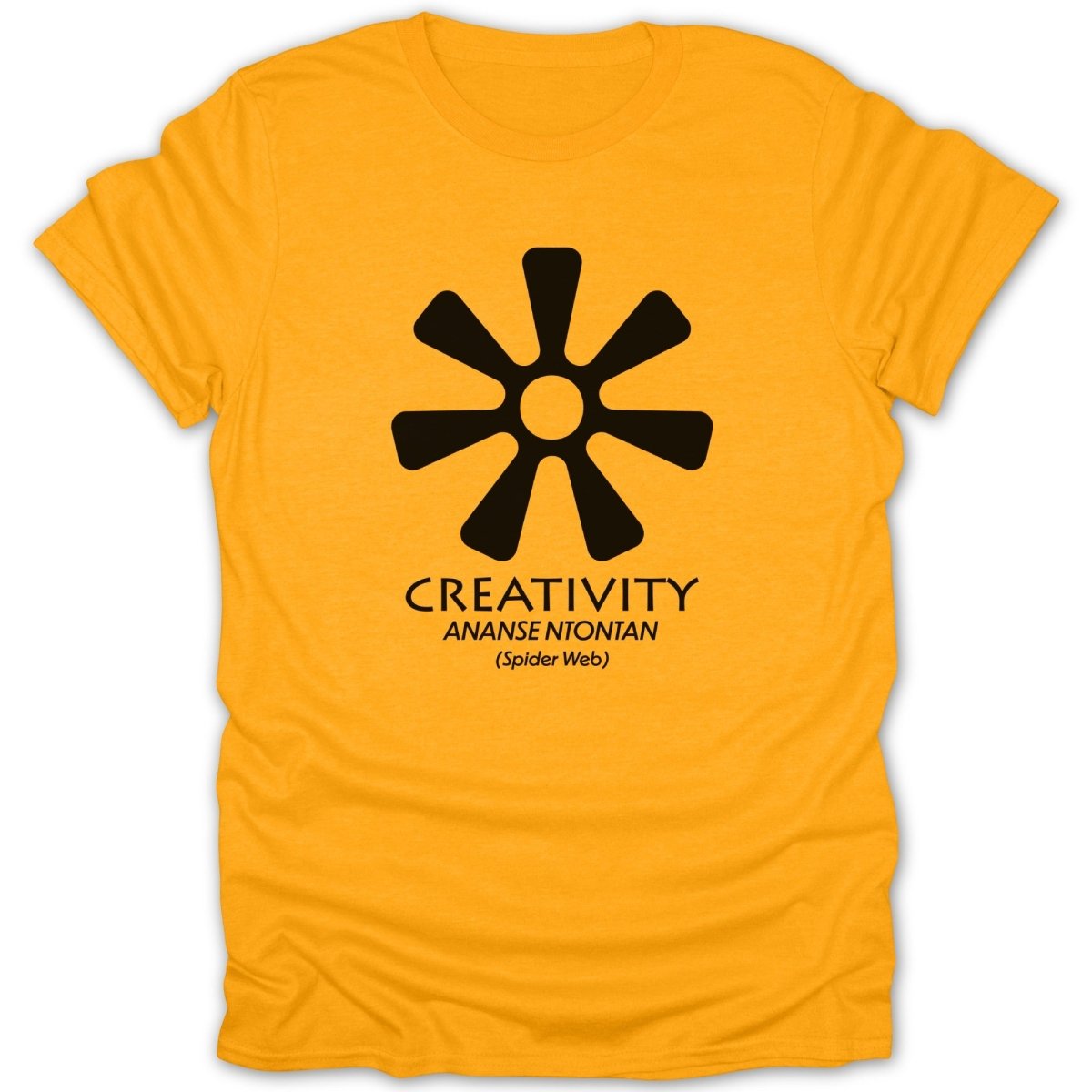 Adinkra Ananse Ntontan Creativity Tee - Zion Threadz