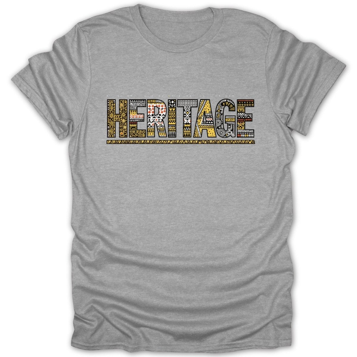 Heritage African Pattern Tee - Zion Threadz