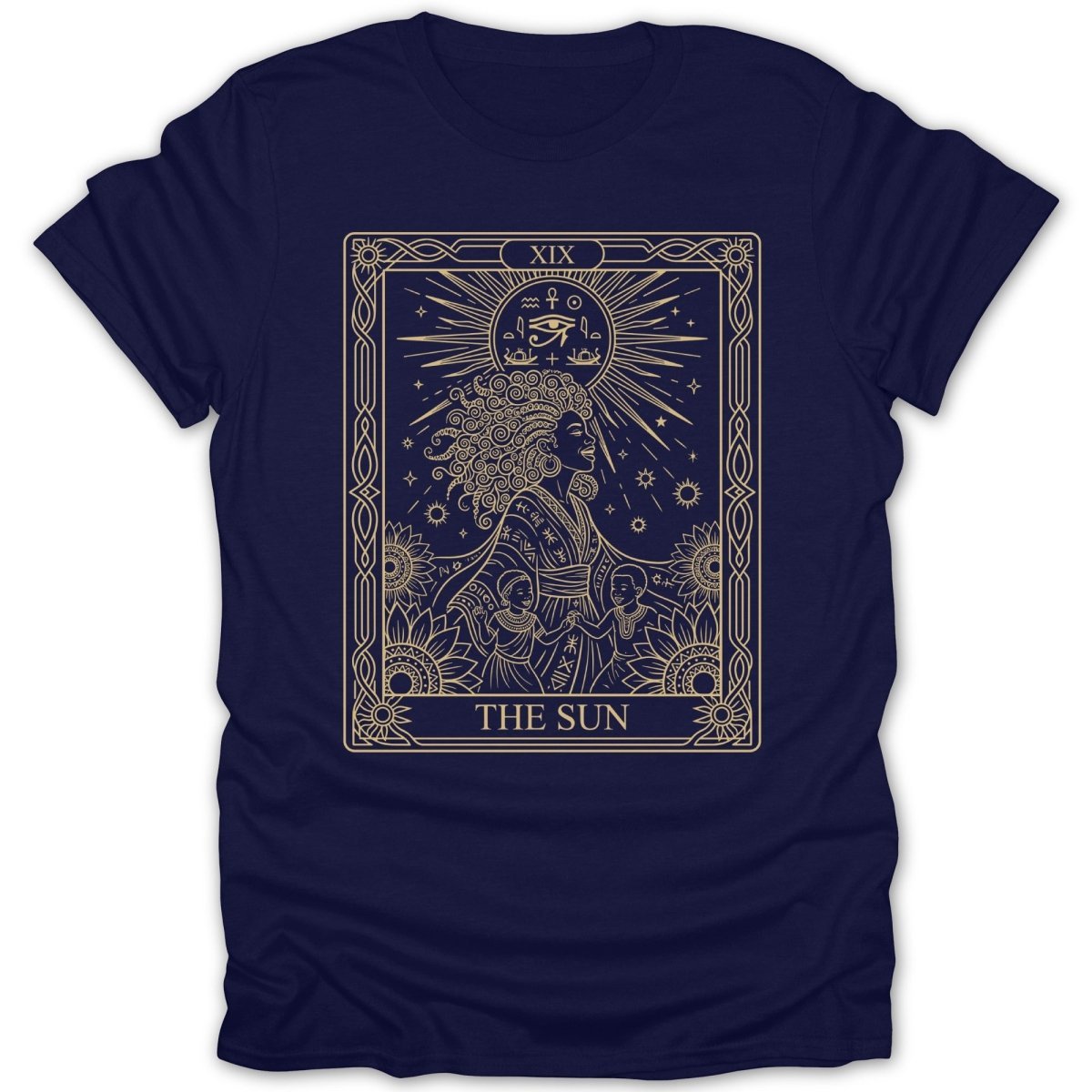 The Sun Tarot Card Tee - Zion Threadz