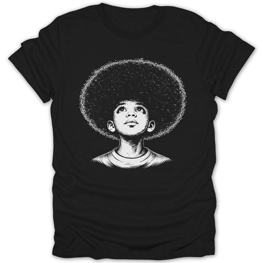 Youthful Afro Dreamer Tee - Zion Threadz