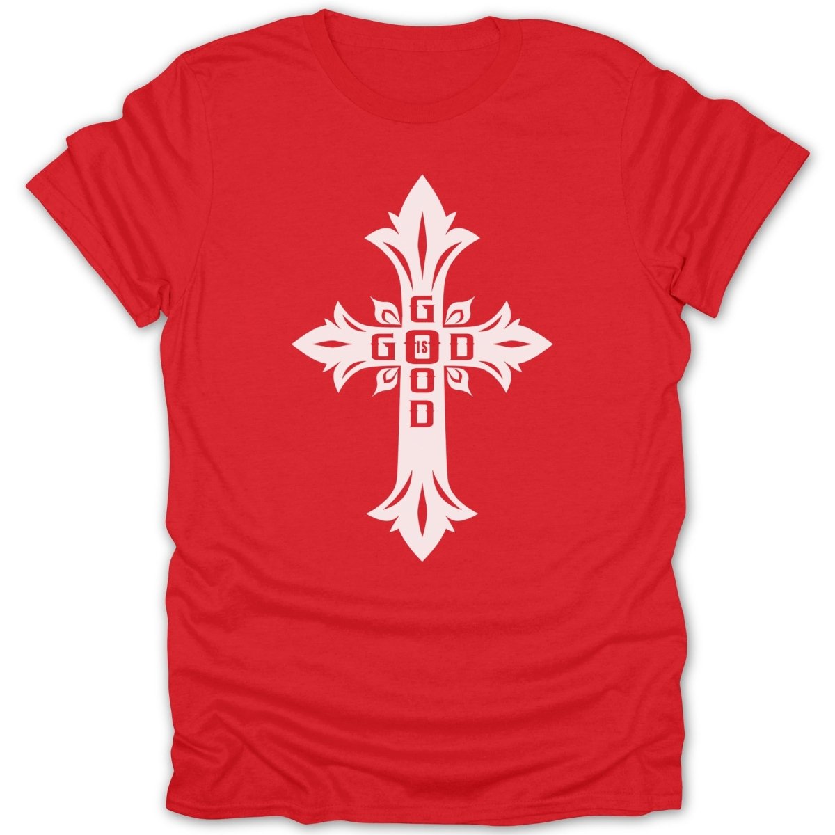 God Is Good Cross Tee - Zion Threadz