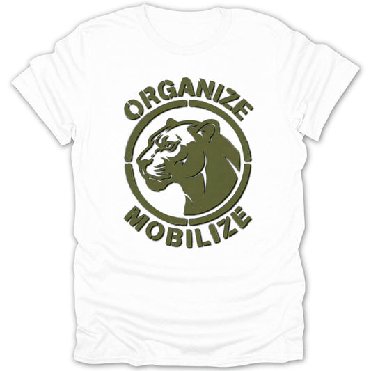 Organize Mobilize with Panther Tee - Zion Threadz