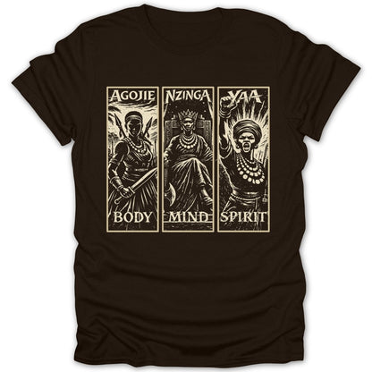 Agojie Nzinga Yaa Legacy Tee - Zion Threadz