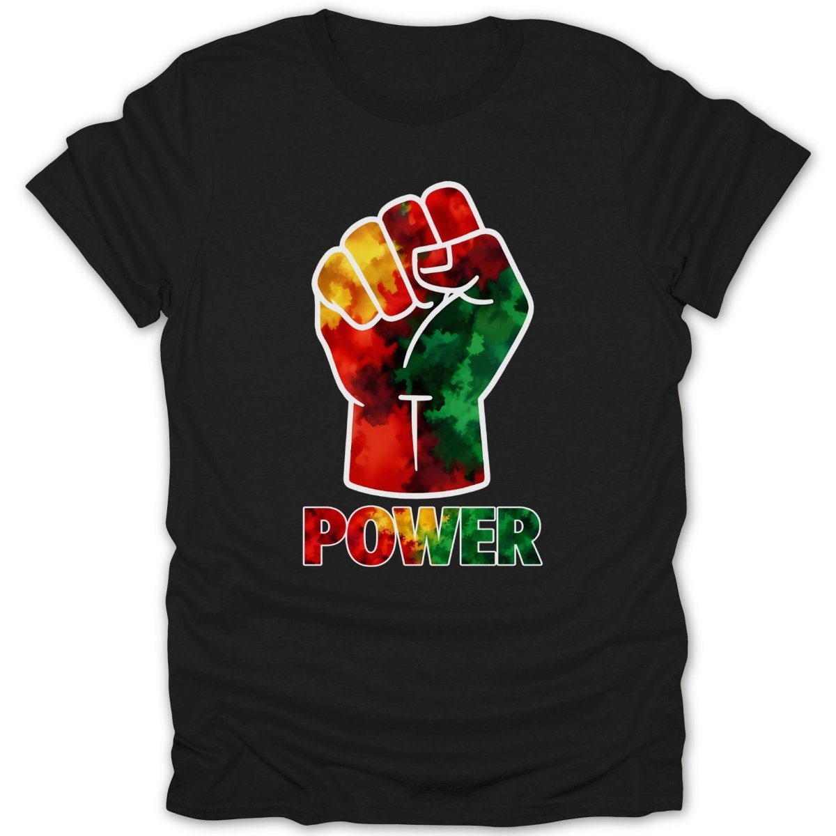 Rasta Power Fist Tee - Zion Threadz