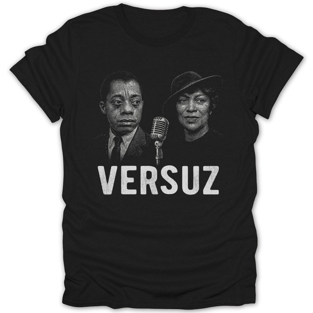 Baldwin Vs Hurston Tee - Zion Threadz