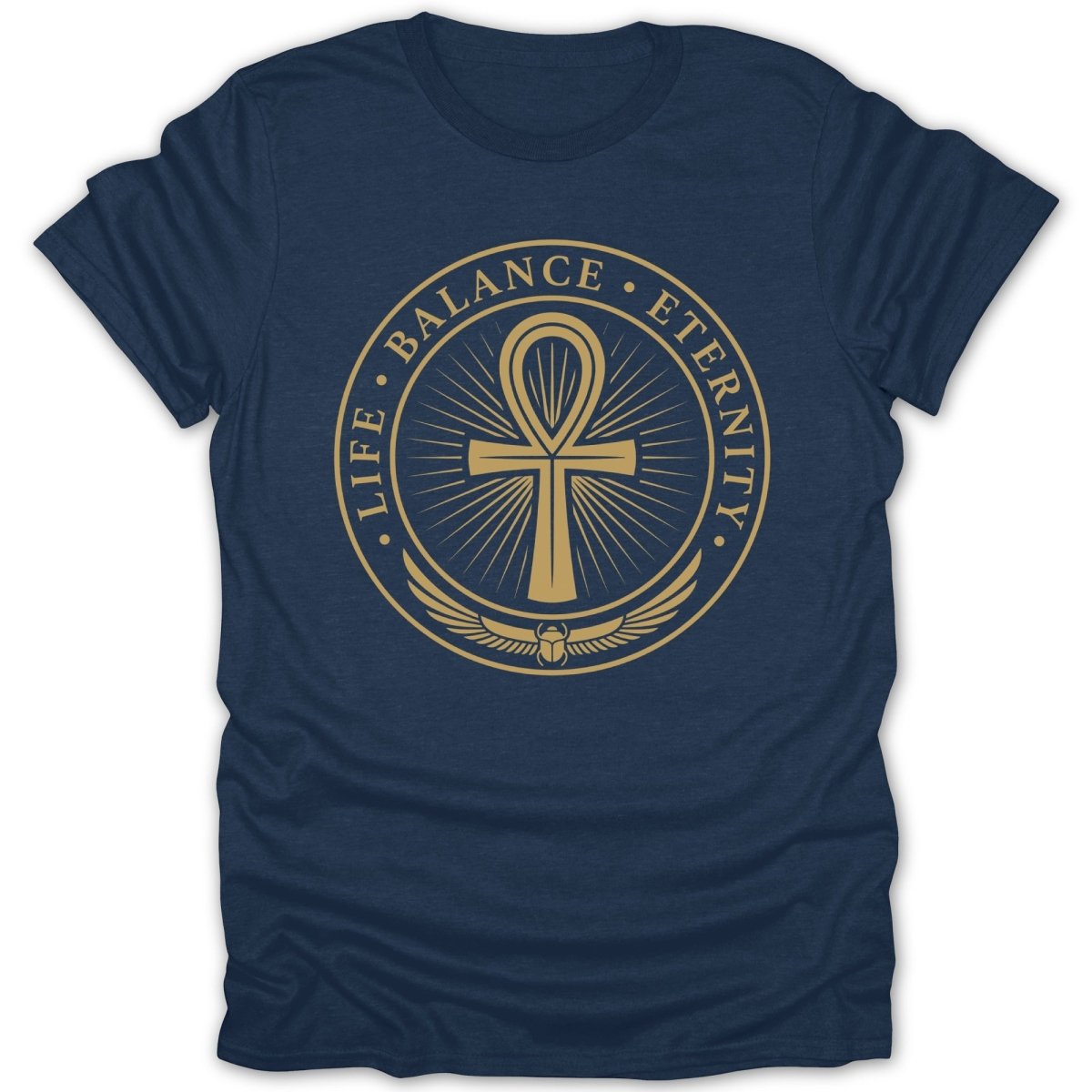 Life Balance Eternity Ankh Tee - Zion Threadz