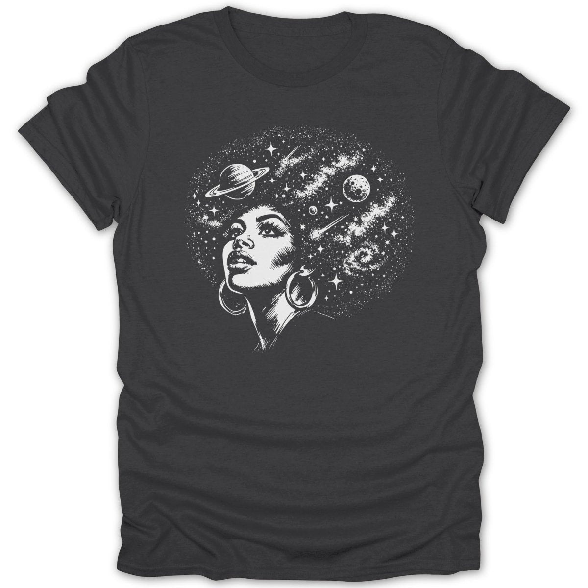 Afro Girl Celestial Dreamer Tee - Zion Threadz