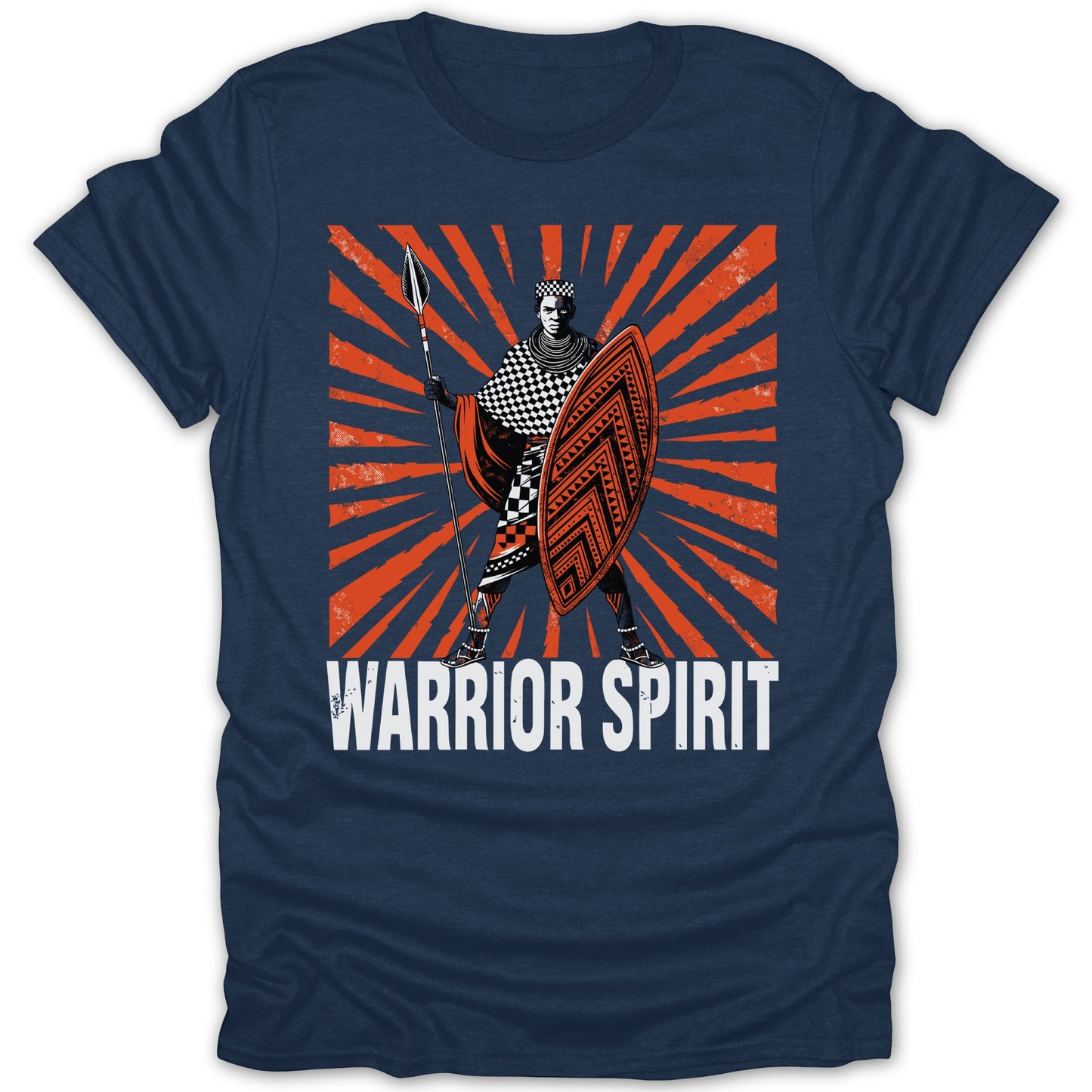 Warrior Spirit Graphic T-Shirt for Bold Style