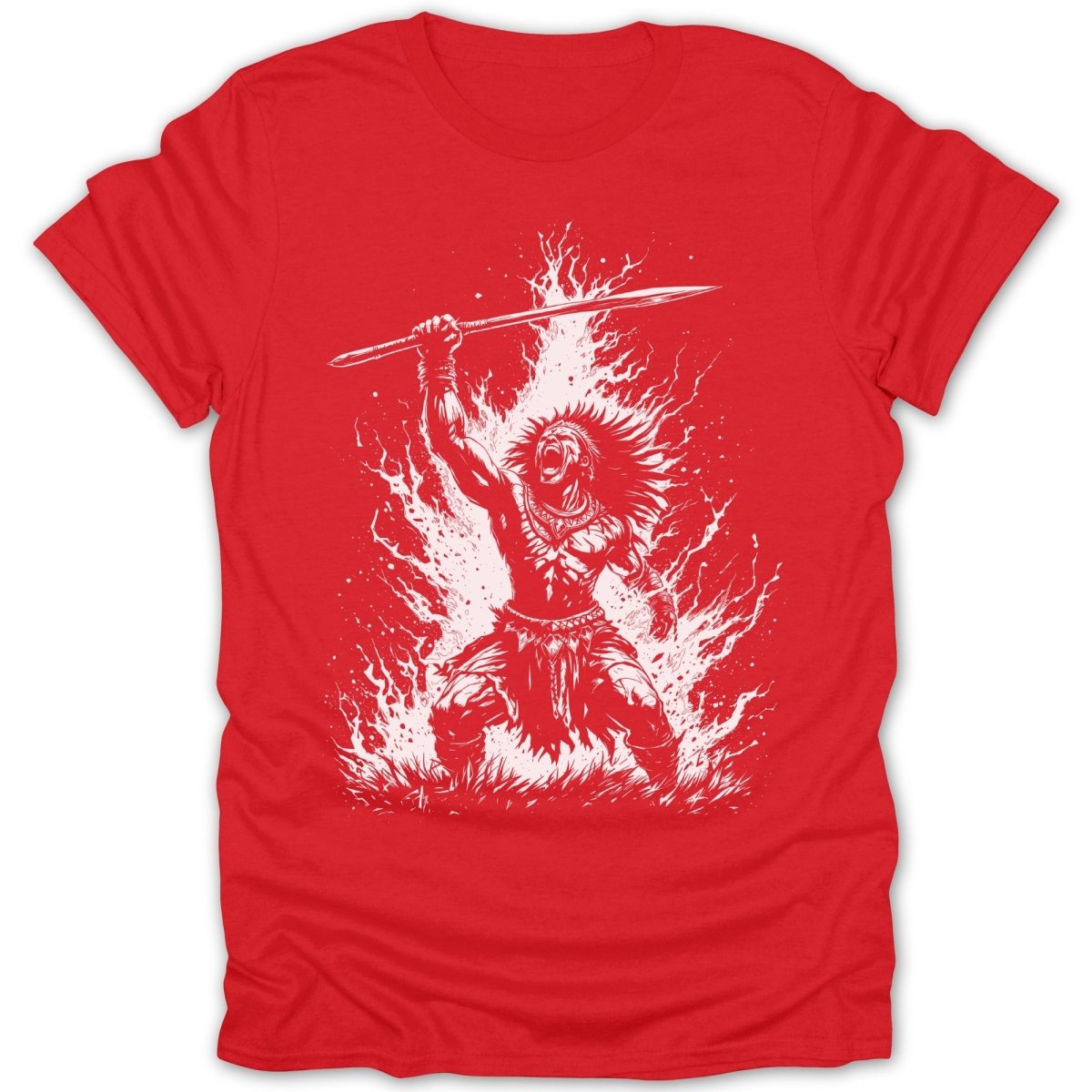 Warrior Spirit Blaze Tee - Zion Threadz