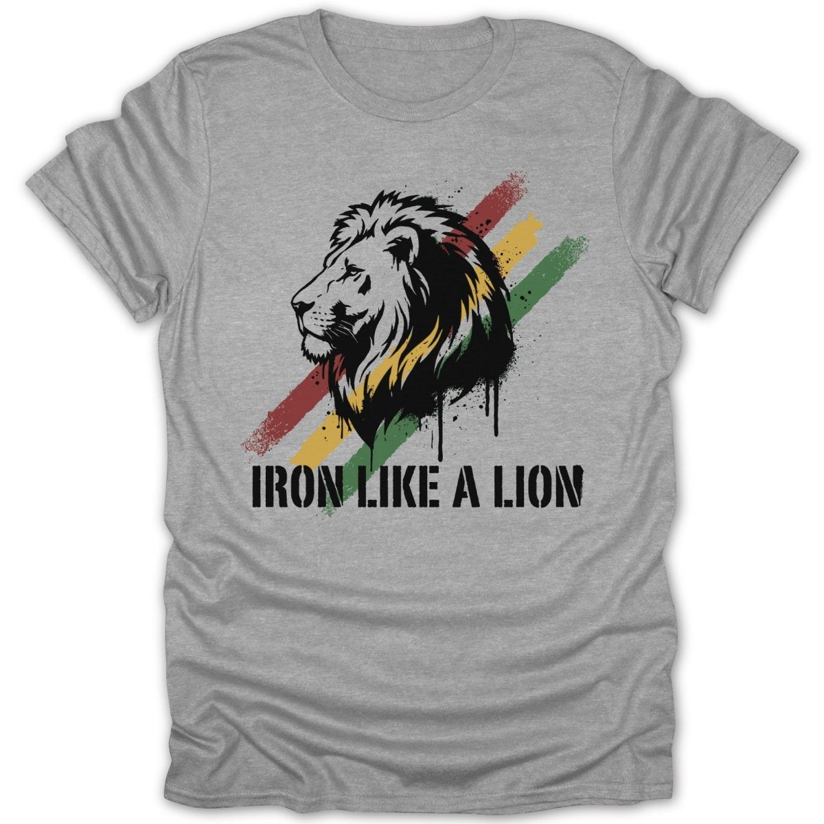Iron Like Lion Tee - Zion Threadz
