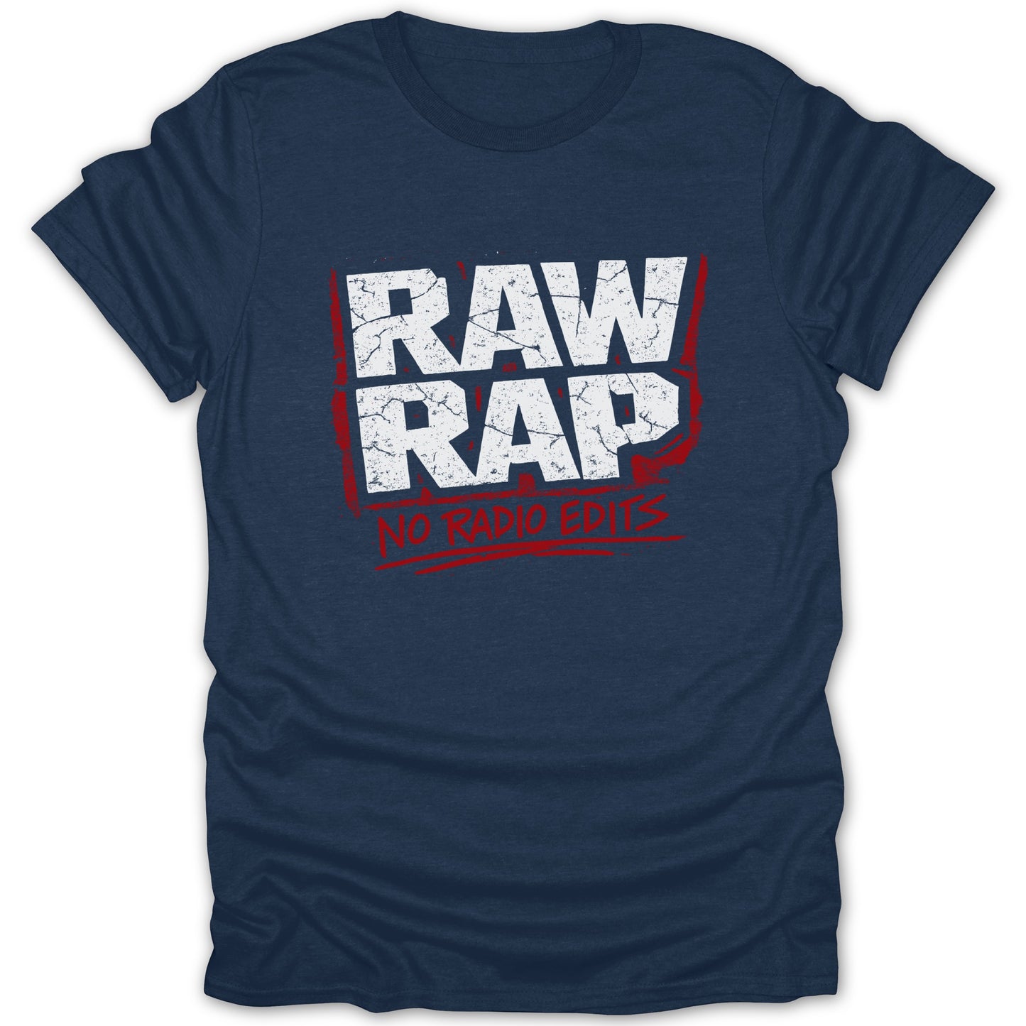 Raw Rap No Radio Edits Graphic T-Shirt