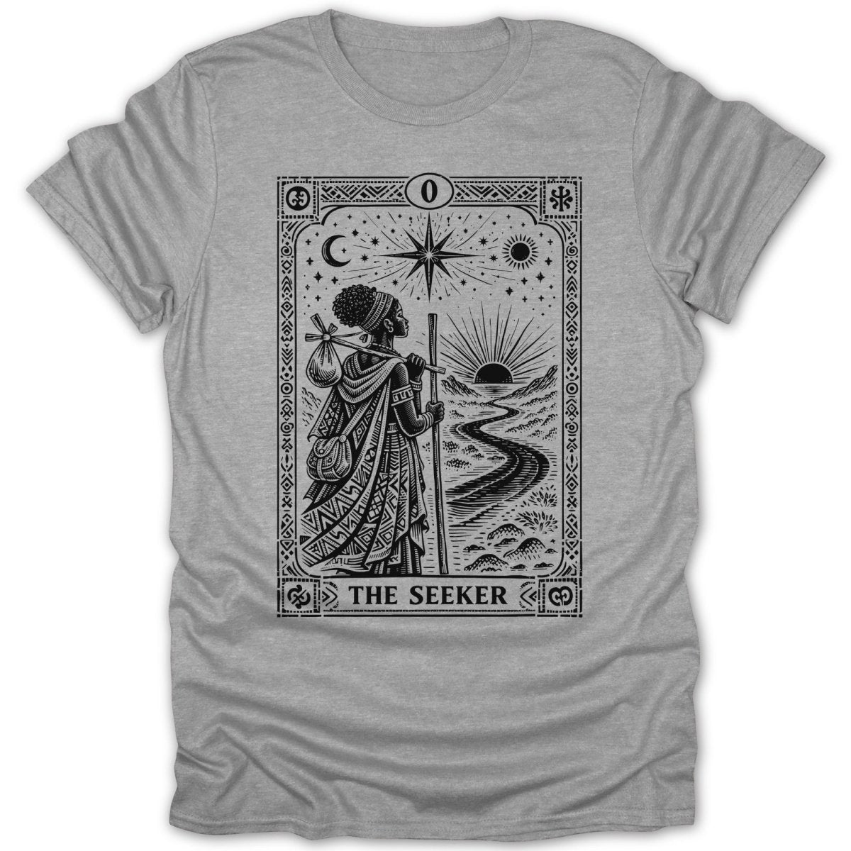 The Seeker Tarot Card Tee - Zion Threadz