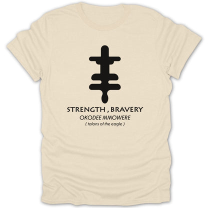 Adinkra Okodee Mmmowere Tee - Zion Threadz