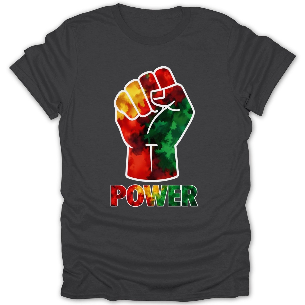 Rasta Power Fist Tee - Zion Threadz