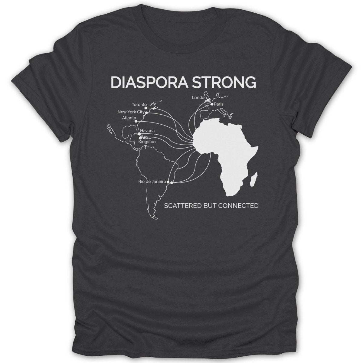 Diaspora Strong Connected Tee - Zion Threadz