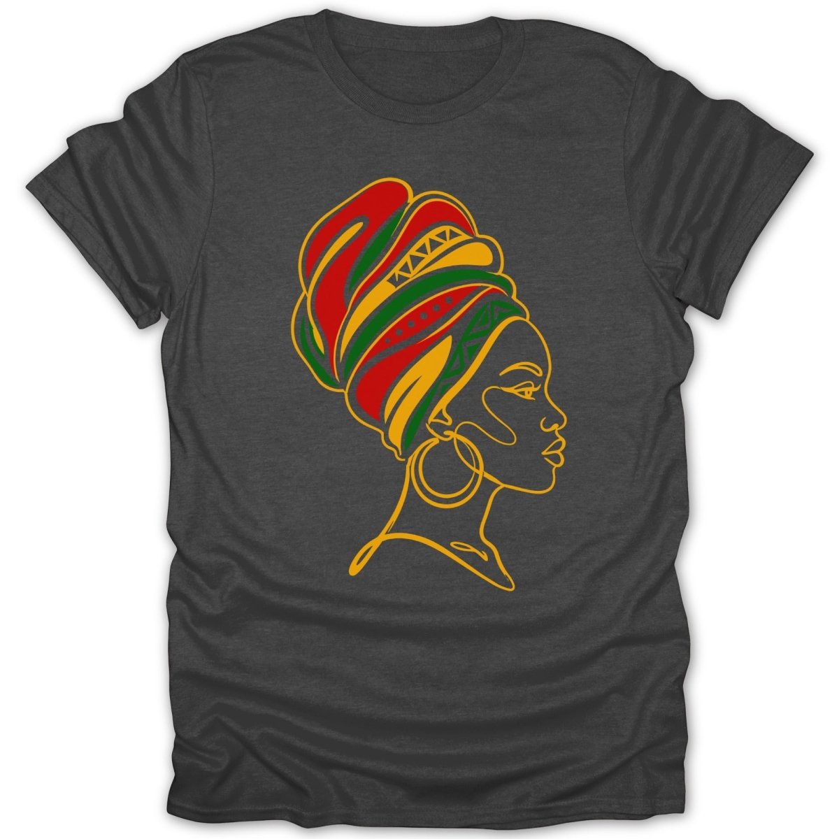 Juneteenth Essence Headwrap Tee - Zion Threadz