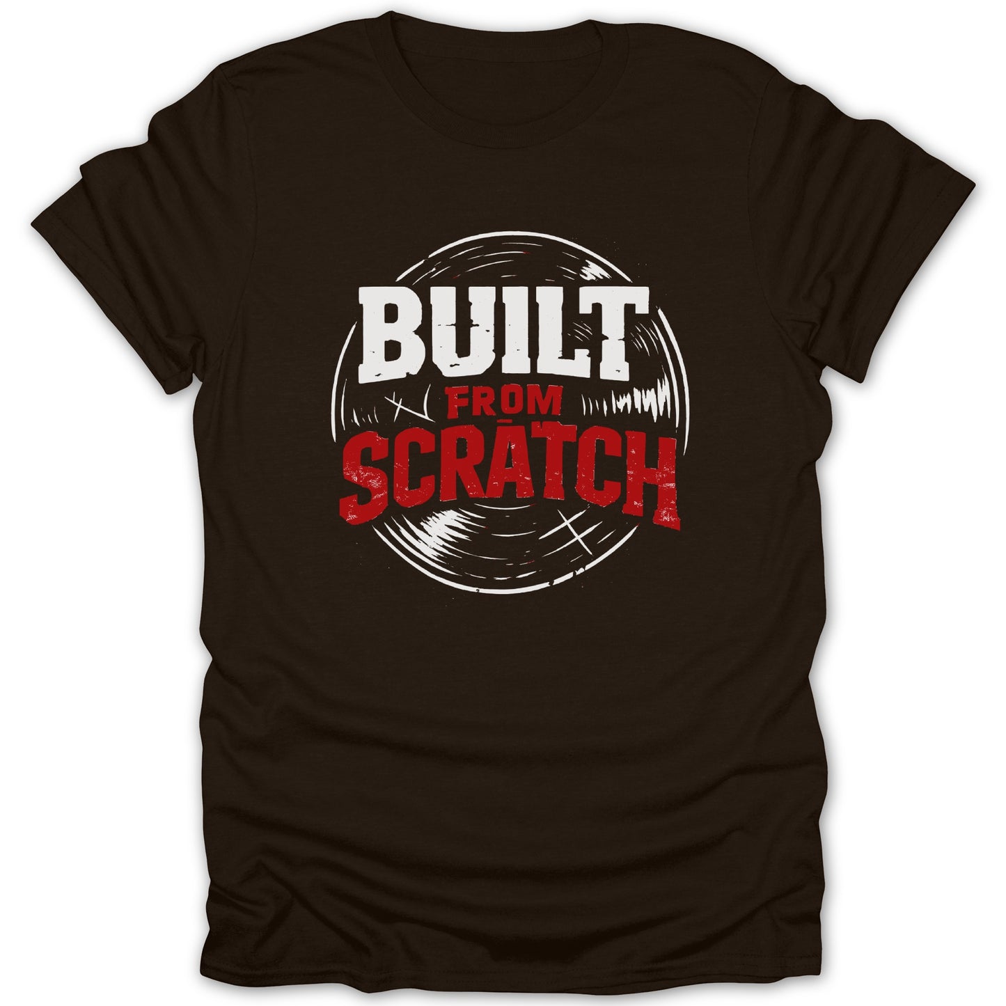 Built from Scratch Graphic T-shirt for Music Lovers