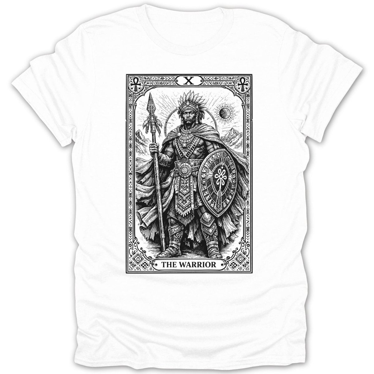 The Warrior Tarot Tee - Zion Threadz