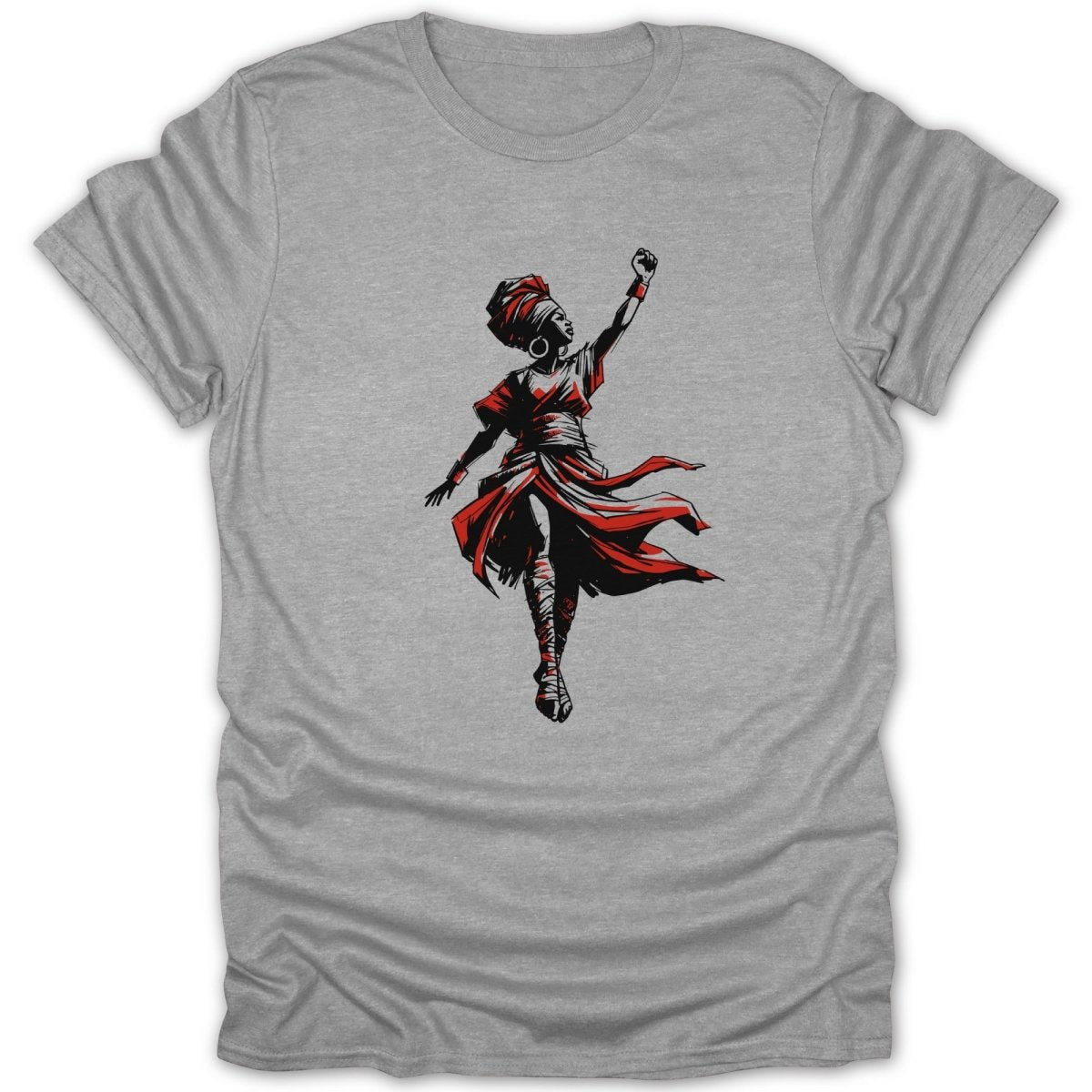 Strong Woman Empowerment Fist Tee - Zion Threadz