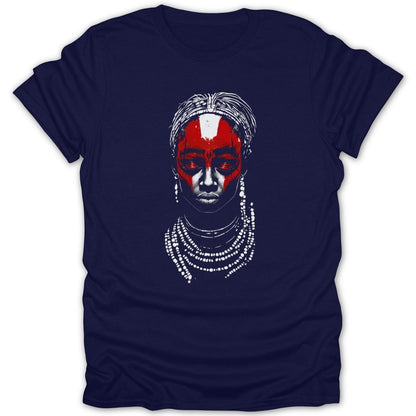 Dahomey Agojie Warrior Portrait Tee - Zion Threadz