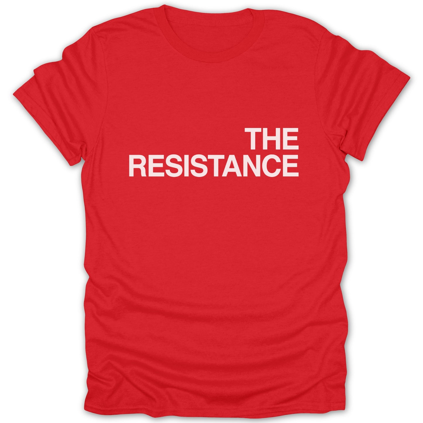The Resistance Statement Red T-Shirt Design