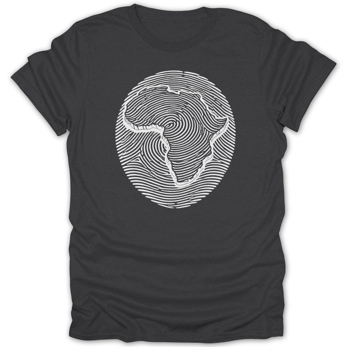 Africa Identity Fingerprint Tee - Zion Threadz