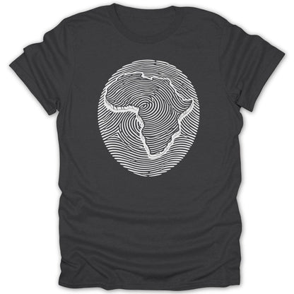 Africa Identity Fingerprint Tee - Zion Threadz