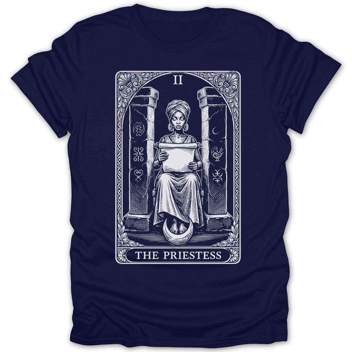 High Priestess Tarot B Tee - Zion Threadz