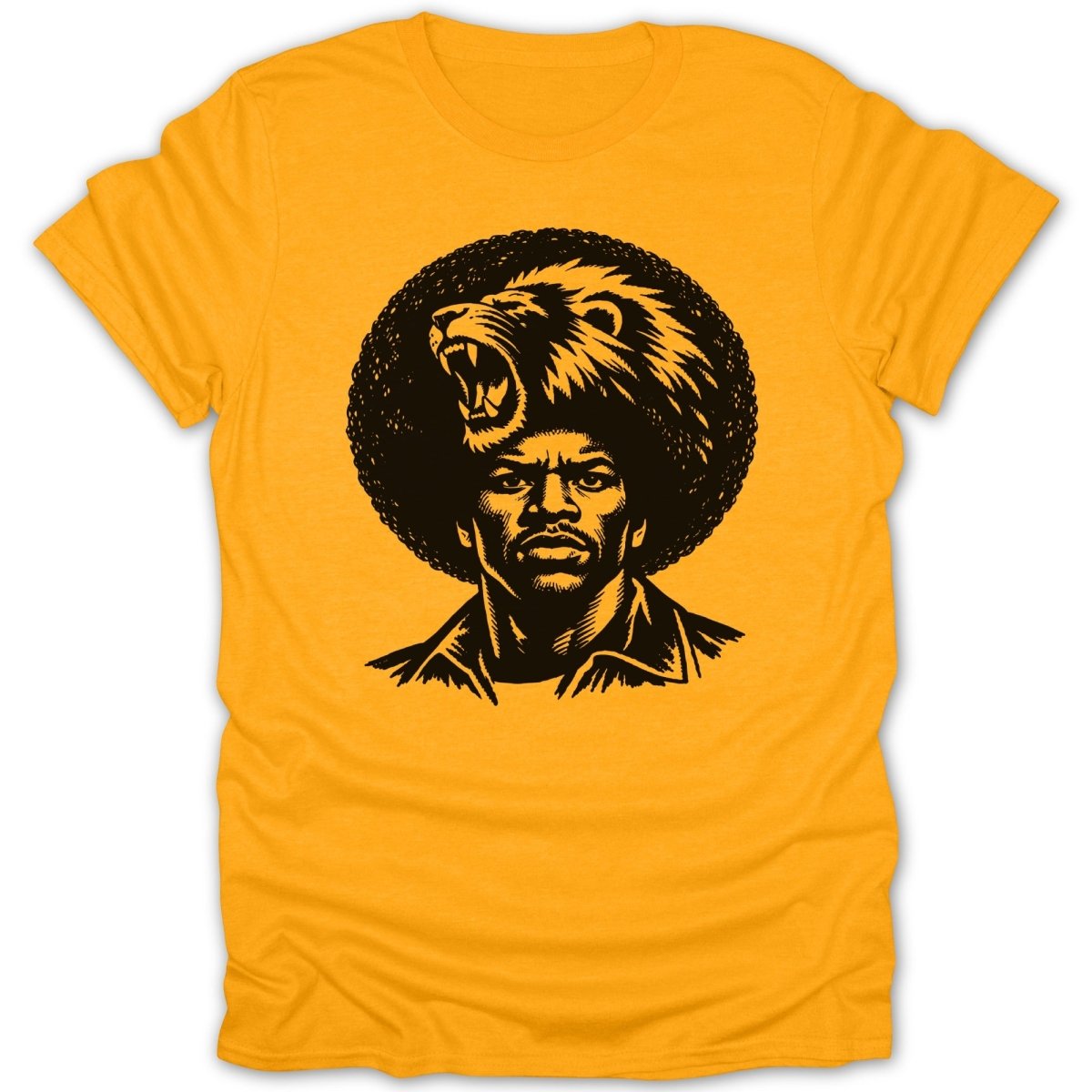 Majestic Roar Afro Tee - Zion Threadz