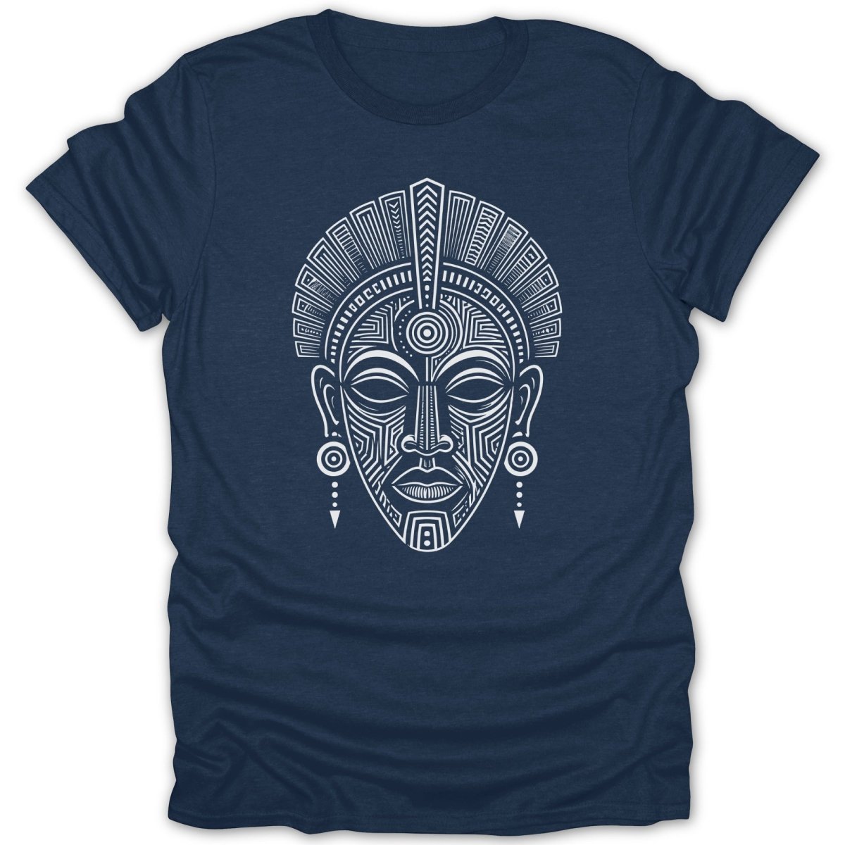 Ancient Spirit Wood Pattern Mask Tee - Zion Threadz