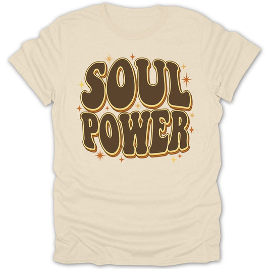 Soul Power Retro Tee - Zion Threadz