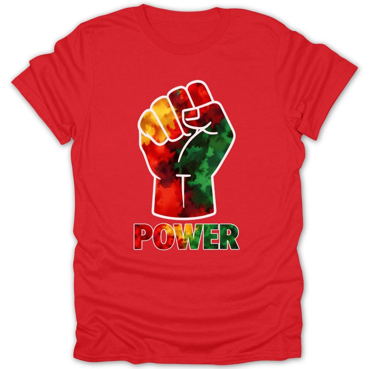 Rasta Power Fist Tee - Zion Threadz