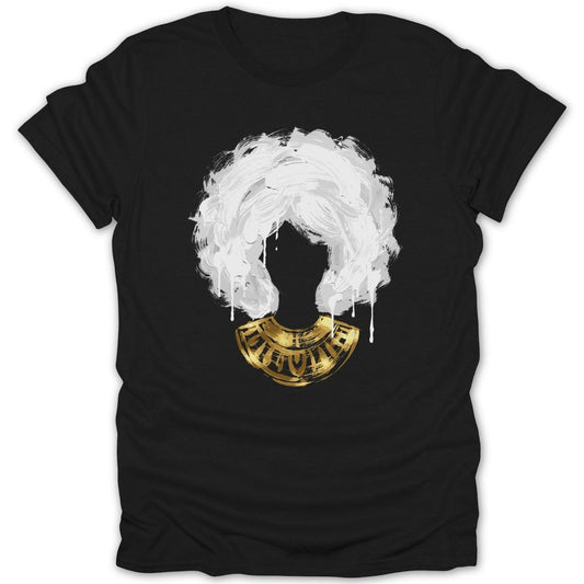 Artistic Brushed Stroked Black Woman Tee - Zion Threadz