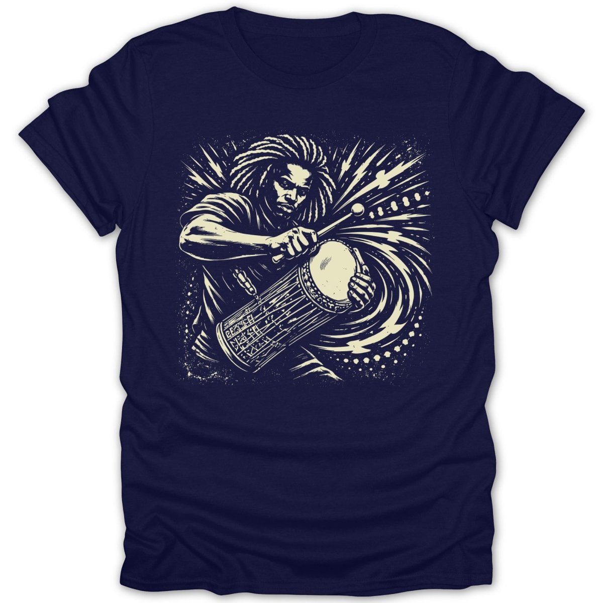 Rhythmic Talking Drum 2 Tee - Zion Threadz